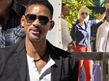 Will Smith enjoys a day out at the polo with Argentine model