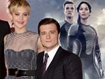 Jennifer Lawrence towers above Josh Hutcherson at LA premiere as film posters prove deceptive