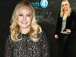 Yummy mummies! Malin Akerman and Anna Faris opt for lace and leather at the Variety Awards Studio