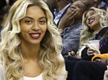 There has been much talk about the state of Beyonc and Jay-Z's marriage lately. But the couple put up a united front watching a NBA basketball game