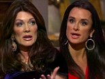 'Thanks 4 the RT calling me fat': Kyle Richards and Lisa Vanderpump take to Twitter as the spat between the Real Housewives of Beverly Hills spills out into social media