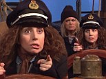 Female Sea Captains! Lady Gaga's missing sketch on SNL gets a second look after being thrown overboard 