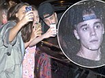 Fans snap photos with Justin Bieber in Brisbane