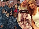 'Tis the season! Joanna Krupa brought some Christmas cheer with signed 2014 calendars to troops at the Greater Jacksonville Area USO in Florida over the weekend