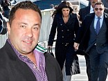 Busted again: Joe Giudice, pictured in September in New York City, was given two tickets on Tuesday in New Jersey after being pulled over in his Maserati