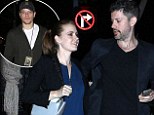 Amy Adams, Darren Le Gallo and another couple arrive at Staples Center