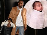 'North is like royalty': Now Kanye West compares his daughter to the 'Prince and Princess of London'... as he reveals that he wanted Bound 2 to look 'white trash' 