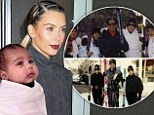 'I'm extra thankful for my baby girl': Kim Kardashian celebrates Thanksgiving with tribute to daughter North, fianc Kanye West and late father Robert