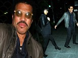 Three times a lady for Lionel Richie? Twice divorced singer enjoys romantic dinner with mystery girlfriend