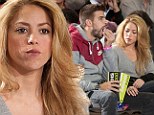 Shakira and Gerard Pique bring a touch of glamour to Spanish basketball game