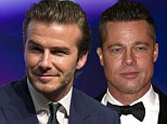 Forget Oscar, Becks wants you! David Beckham reveals he thinks Brad Pitt should play him in a movie about his life