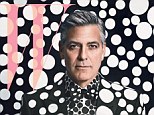 'I haven't met her yet': George Clooney reveals quest for true love as he's pictured in head-to-toe polka-dots for W Magazine's annual Art Issue
