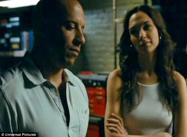 Star power: Gal with Vin Diesel in 'Fast & Furious'