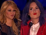 Making a decision: Demi Lovato and her fellow judges had to eliminate two acts on Thursday night on The X Factor