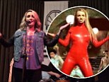 Anything Britney can do! Jamie Lynn Spears mimics some of her sister's famous dance moves as she covers Oops I Did It Again during performance in Georgia