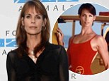 'It's because she's German': Baywatch star Alexandra Paul cites show's cult status as she takes out restraining order against European 'stalker'