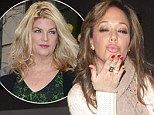 'I just wish the best for people': Leah Remini blows a kiss as she responds to Kirstie Alley 'bigot' jibe