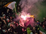 Statement: Celtic have banned 128 of their own fans for acts of vandalism and setting off pyrotechnics at Motherwell