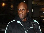 Court hearing: Lamar Odom pleaded no contest to DUI charges in a Los Angeles court on Monday, pictured in November at LAX