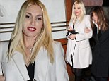 Hey Baby! Pregnant Gwen Stefani take her bump for Italian dinner on girly night out