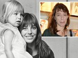 Actress Jane Birkin with three-year-old daughter Kate Barry. Kate's father is composer John Barry. . REXSCANPIX.