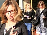 Calista Flockhart shopping with friend