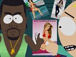'Kim Kardashian is a Hobbit': South Park creators make fun of reality star and her fiance Kanye West in one of their most controversial parodies yet 