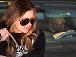 FIRST LOOK! Khloé Kardashian spotted out with rumoured beau Matt Kemp on the same day she files for divorce from Lamar Odom
