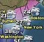 Here it comes!: A powerful winter storm will wallop the Northeast this weekend