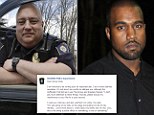 Ohio police chief published a scathing open letter to Kanye West on Facebook Thursday, telling the famous rapper to “check yourself, before you wreck yourself