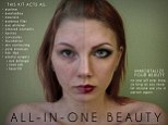 Anna Hill, a student at East Carolina University, created four self-portrait images for her final project Beauty Is Only Pixel Deep; and the mock ads show just how far digital editing can go