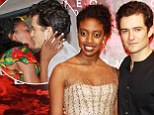 Has love bloomed off-stage? Orlando skips The Hobbit premiere after party to celebrate Romeo & Juliet co-star Condola Rashad's birthday with her parents