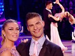 'I'll see you next week in the final': Abbey Clancy wows Strictly judges with prom-themed American Smooth in flurry of pink sequins