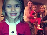 She's growing up fast! Jamie Lynn Spears' adorable daughter Maddie, five, steals the show in family Christmas picture 