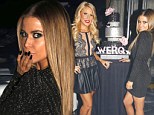 Carmen Electra 'Werqs' a little black dress at the launch of her new single