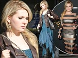 Little Miss Rock 'N Roll: Abigail Breslin goes grunge in flowy blue frock and lace-up boots while shopping... after risque turn at premiere