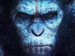 Hail Caesar! The teaser trailer for Dawn of the Planet of the Apes show mankind fighting for survival as painted primates prep for battle