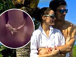 'She said yes!' Olivia Palermo engaged to Johannes Huebl after he proposes with huge rock on romantic St Barts holiday
