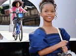 Quvenzhané Wallis to earn '$1.5million' for role in Annie remake plus stake in profits... just one year after Oscar nomination
