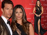 How to make an entrance: Camila Alves donned racy black gown to attend the Palm Springs International Film Festival Awards Gala on Saturday