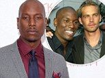 'I find it hard to enjoy life because he's not here': Tyrese Gibson reveals he's struggling to move on following best friend Paul Walker's death