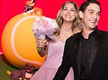 Gone to the dogs! Kaley Cuoco shares picture of groom Ryan Sweeting's wedding cake featuring her beloved pit bulls