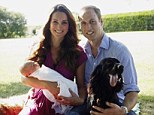 The much-anticipated first official family portrait after the birth of Prince George, which, true to Kate's family orientated nature was snapped by her father