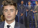 The heartthrob is BACK! Zac Efron cuts a handsome figure as he makes his first red carpet appearance since jaw injury