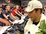 Should Soul Cycle turn the music down? Bradley Cooper resorts to earplugs as he takes a spin class
