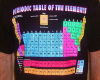 Periodic table t-shirts