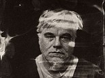 Cracked actor: Philip Seymour Hoffman poses for a tintype photograph believed to be one of his last public appearances during the 2014 Sundance Film Festival in Park City, Utah