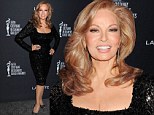 Still got it! Raquel Welch, 73, proves you can be a sex symbol at any age in a skin tight dress