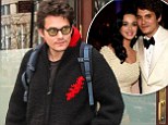 Scruffy John Mayer steps out amid claims Katy Perry dumped him after 'finding text messages from a random woman on his phone'