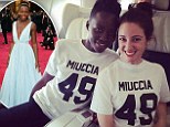 'Prada cheerleaders!': Lupita Nyong'o and stylist pay homage to her glamorous Oscars gown by sporting matching $85 T-shirts